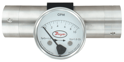 Dwyer Variable-Area Flowmeter, Series DTFW